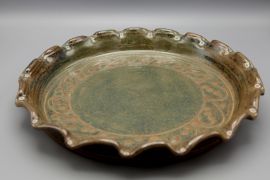 plat-à-four-grès-émaillé-autour-de-la-terre-71