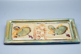 plat-a cake-grès-émaillé-autour-de-la-terre-71