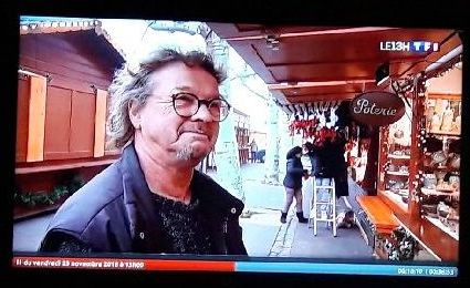 Reportage sur le marché de noel de Strasbourg ( le13h TF1)